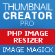 Thumbnail creator and image resizer php script (based on Image Magick)